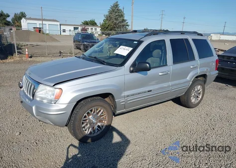 2004 Jeep Grand Cherokee Limited z USA, uszkodzony, nr VIN 1J8GW58N84C248567
